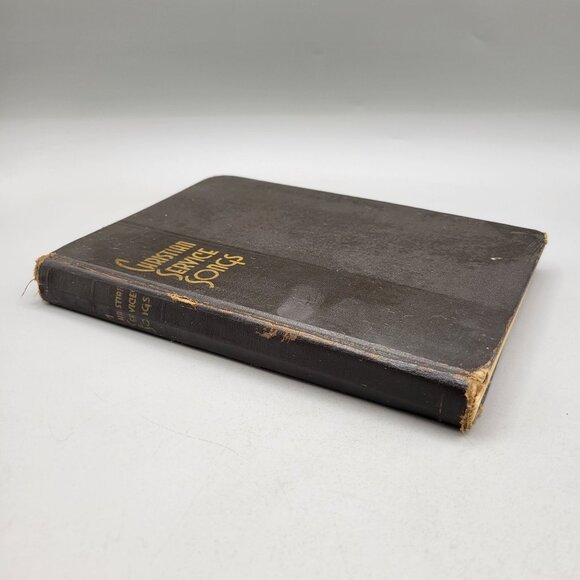 1938 Christian Service Songs Hymnal Hardcover Book Religious Music Songbook - Picture 2 of 11